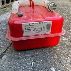 ガソリン携行缶（5リットル）　中古品の画像
