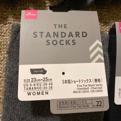 5本指ソックス　　新品のセットの画像