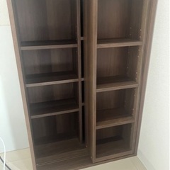 【大量出品】本棚・シェルフ【ダークブラウン】の画像