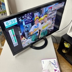 SHARP 液晶カラーテレビ24V LC-24K30の画像