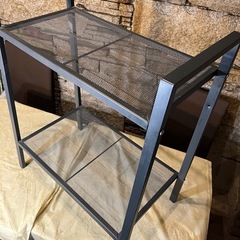 メッシュスチールラック　TVラックの画像
