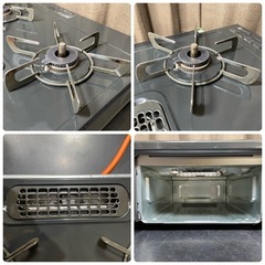 Rinnai/リンナイ ガステーブル KG34NBKR 2021年製 LPガス用 点火確認済の画像