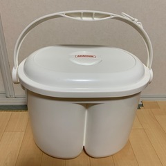 二層式バケツ 漬け置き洗いや洗車、掃除などに！の画像