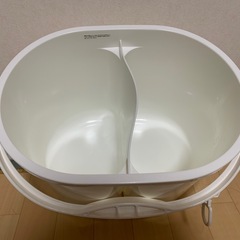 二層式バケツ 漬け置き洗いや洗車、掃除などに！の画像