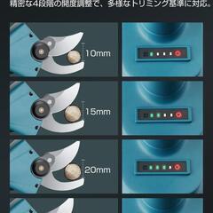 電動ハサミ⭐️充電式 18V 剪定はさみ バッテリー2個付き プロの園芸サポートの画像