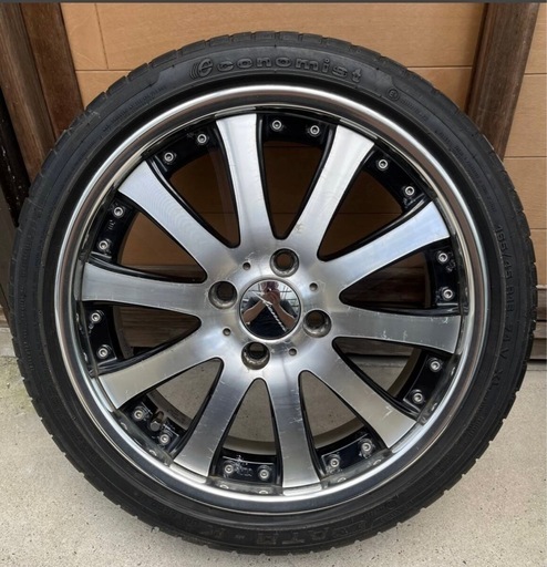 ⭐︎値下げしました。再々 出品！！☆TANABE SSR Vienna ZWEEL ☆タナベ ヴィエナツウェール ☆16x5.5j+45 SL 4H100 ◎ATR-K 165/45R16 4本セット