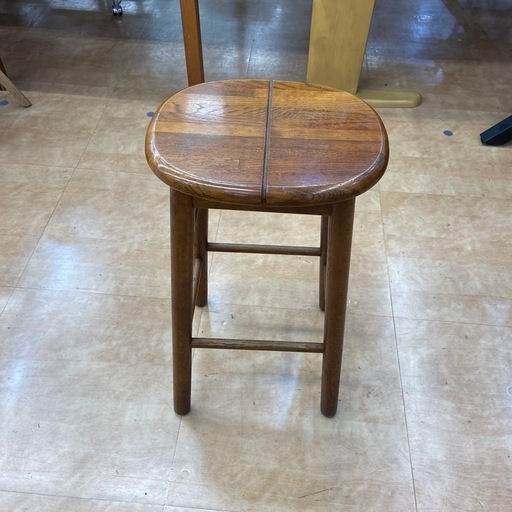 【来店いただける方限定】　karimoku   スツール　オールドブラウン　1人掛け　【トレファク摂津店】