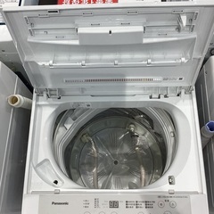 【家電1年保証】Panasonicの2022年製　全自動洗濯機　5.0kgの画像