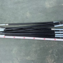 グラスファイバー（FRP)テント支柱(1本)　太さ10mm 長さ7700mmの画像