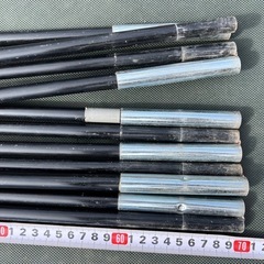 グラスファイバー（FRP)テント支柱(1本)　太さ10mm 長さ7700mmの画像