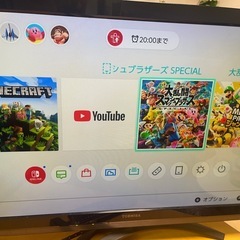 キャンセル待ち【無料】 テレビ REGZA 37V型（画面やけあり）の画像