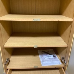 ニトリ　食器棚　キャビネット　の画像