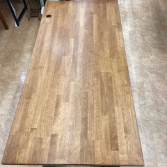 【来店いただける方限定】　KANADEMONO   デスク　ブラウン×ブラック　【トレファク摂津店】の画像