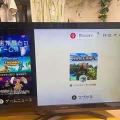 キャンセル待ち【無料】 テレビ REGZA 37V型（画面やけあり）の画像