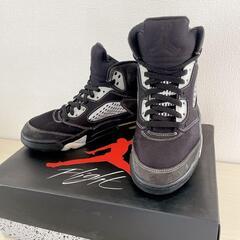 新古品❣️】 エアジョーダン 5 アンスラサイト AIR JORDAN 26cmの画像