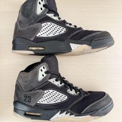 新古品❣️】 エアジョーダン 5 アンスラサイト AIR JORDAN 26cmの画像