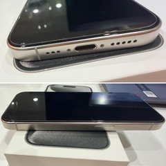 【美品付属品完備】iPhone 15Pro 256GB SIMフリー ホワイトチタニウムの画像