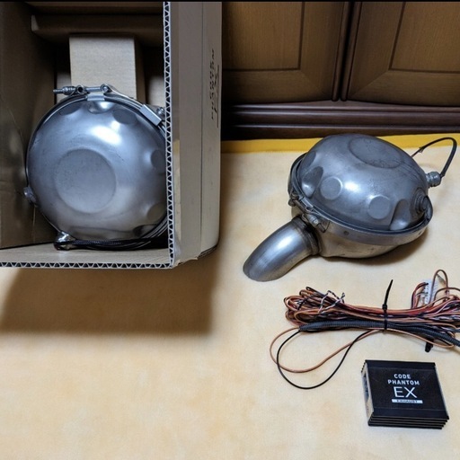 １台未使用 ２台セット ブレックス コードファントムエキゾースト BREX CODEPHANTOM EX アクティブサウンド 擬似音マフラー