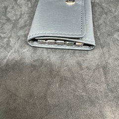 CONCORD グレー レザー キーケースの画像
