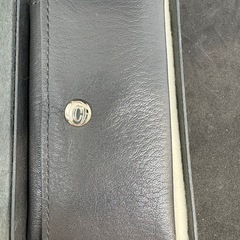 CONCORD グレー レザー キーケースの画像