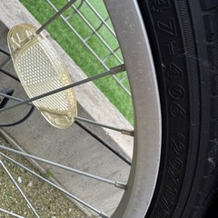折りたたみ自転車の画像