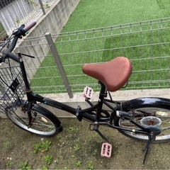 折りたたみ自転車の画像