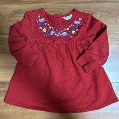①80〜90cm 女の子　秋〜冬服　まとめて　の画像