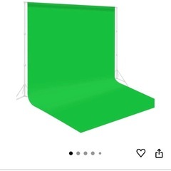 グリーンバック 布 3m x 6の画像