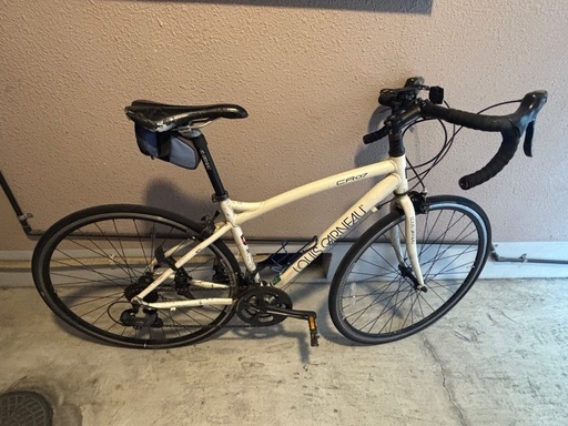 【ロードバイク】Louis Garneau CR07（ルイガノ）軽量アルミフレーム／ホワイト