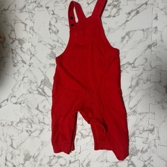 ノースフェイス　サロペット　80cm　の画像