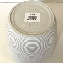 【美品】花器　フラワーアレンジメント　ゴミ箱　小物入れ　雑貨入れ　ホワイト　中型の画像