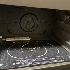 ビストロスチームオーブン電子レンジ パナソニック レッドの画像