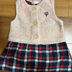 ② 80〜95cm 女の子　秋〜冬服　まとめて　の画像