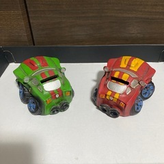 マスタング貯金箱セットの画像