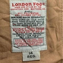 【LondonFOG】秋冬コート の画像