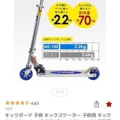 キックボードの画像