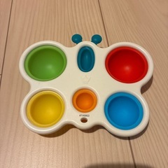 プッシュポップ　指で押すおもちゃの画像