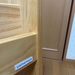 本棚　大和屋　木製　絵本ラック　の画像