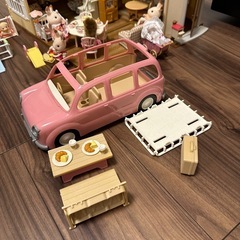 シルバニアファミリー お家 【 赤い屋根の大きなお家の画像