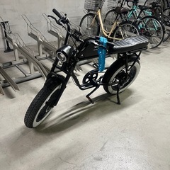 引き取り限定　動作品　電動アシスト自転車　カスタム　スーパー73 試乗可能　バッテリー24ahの画像
