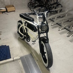 ②引き取り限定　動作品　電動アシスト自転車　カスタム　試乗可能の画像