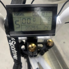 ②引き取り限定　動作品　電動アシスト自転車　カスタム　試乗可能の画像