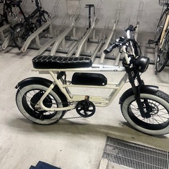 ②引き取り限定　動作品　電動アシスト自転車　カスタム　試乗可能の画像