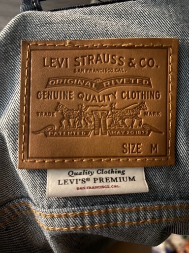 今日でも明日でも渡せます！早い者勝ちLEVI'S プレミアム　 Gジャン  即お渡し可能