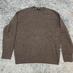 ユニクロ カシミヤセーターの画像