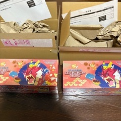 ポケカPSA10とBOX2つの画像