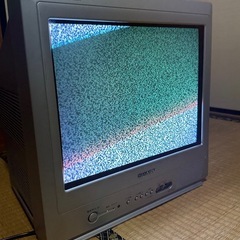 SHARP ブラウン管テレビ 17C-FN70 カラーテレビの画像