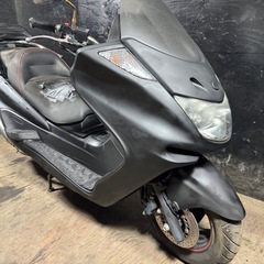 ★支払い総額4.8万円★関東圏内即日配送可能！ヤマハ マジェスティC250 SG03J 社外マフラー！社外ハンドル！社外リアサス！！の画像