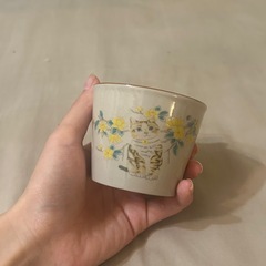 猫 コップの画像