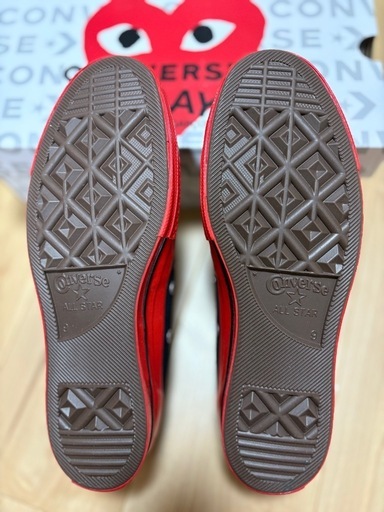 靴/バッグ Comme des Garons Play x Converse Chuck 70